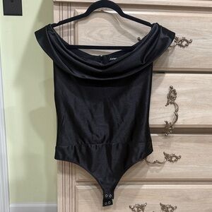 Express Elegant Black Kids Bodysuit